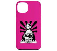 Mona Lisa Casque DJ Renaissance Art Musique Lover Coque pour iPhone 13