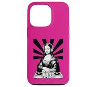 Mona Lisa Casque DJ Renaissance Art Musique Lover Coque pour iPhone 13 Pro