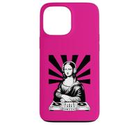Mona Lisa Casque DJ Renaissance Art Musique Lover Coque pour iPhone 13 Pro Max