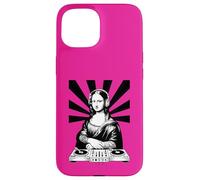 Mona Lisa Casque DJ Renaissance Art Musique Lover Coque pour iPhone 15