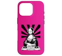 Mona Lisa Casque DJ Renaissance Art Musique Lover Coque pour iPhone 16 Pro