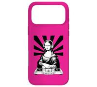 Mona Lisa Casque DJ Renaissance Art Musique Lover Coque pour iPhone 17 Pro Max