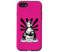 Mona Lisa Casque DJ Renaissance Art Musique Lover Coque pour iPhone SE (2020) / 7/8