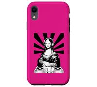 Mona Lisa Casque DJ Renaissance Art Musique Lover Coque pour iPhone XR