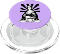 Mona Lisa Casque DJ Renaissance Art Musique Lover PopSockets PopGrip pour MagSafe
