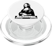 Mona Lisa DJ Techno Trance Rave EDM House Music Festival PopSockets PopGrip pour MagSafe