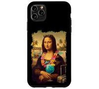 Mona Lisa en Californie Vacances Cocktail Voyage Plage D'été Coque pour iPhone 11 Pro Max