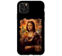 Mona Lisa en Californie Vacances Cocktail Voyage Plage D'été Coque pour iPhone 11 Pro Max