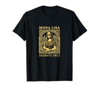 Mona Lisa Enigmatic Smile - Art Moderne T-Shirt