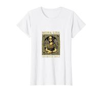 Mona Lisa Enigmatic Smile - Art Moderne T-Shirt Graphique avec Valeur