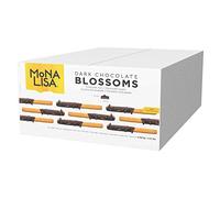 Mona Lisa Fleurs de chocolat belge Callebaut (chocolat foncé, boîte de 2,5 kg)