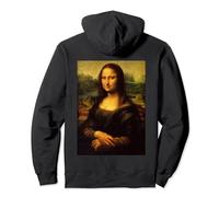 Mona Lisa Gifts Peinture classique Motif Leonardo Da Vinci Italie Sweat à Capuche