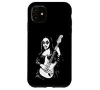 Mona Lisa Guitare Humoristique pour Professeur de Musique Rock and Roll Coque pour iPhone 11