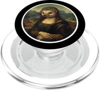 Mona Lisa Hérisson Peinture Drôle Erinaceinae Owner Animal PopSockets PopGrip pour MagSafe