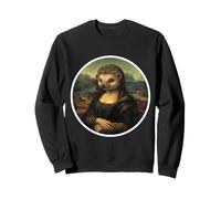 Mona Lisa Hérisson Peinture Drôle Erinaceinae Owner Animal Sweatshirt