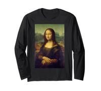 Mona Lisa La Gioconda Leonardo da Vinci Art Cadeau pour Enseignant Manche Longue