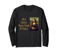 Mona Lisa - L'art donne à votre âme une voix Manche Longue