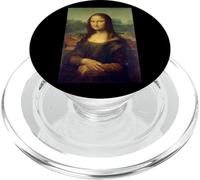Mona Lisa Léonard de Vinci Fan Art Mona Lisa PopSockets PopGrip pour MagSafe