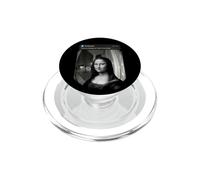 Mona Lisa Leonardo da Vinci Motion Porte d'entrée PopSockets PopGrip pour MagSafe