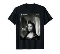 Mona Lisa Leonardo da Vinci Motion Porte d'entrée T-Shirt