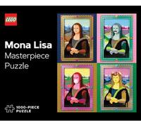 Mona Lisa - Masterpiece Puzzle - Légo - Chronicle Books - Jeux livres objets
