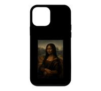 Mona Lisa Noire avec Tresses Mona Lisa Noir Coque pour iPhone 12 Mini