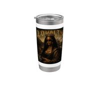 Mona Lisa noire, Mois de l’histoire des Noirs Gobelet isotherme en acier inoxydable double paroi