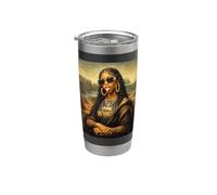 Mona Lisa noire, Mois de l’histoire des Noirs Gobelet isotherme en acier inoxydable double paroi