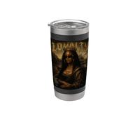 Mona Lisa noire, Mois de l’histoire des Noirs Gobelet isotherme en acier inoxydable double paroi