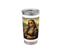 Mona Lisa noire, Mois de l’histoire des Noirs Gobelet isotherme en acier inoxydable double paroi