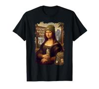 Mona Lisa Parc National De Yosemite Vacances Amérique Voyage T-Shirt