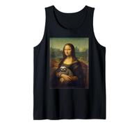 Mona Lisa Parodie Parodie Amusante Renaissance Art Peinture Débardeur