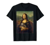 Mona Lisa Parodie Parodie Amusante Renaissance Art Peinture T-Shirt