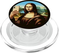 Mona Lisa Prend Un Selfie PopSockets PopGrip pour MagSafe