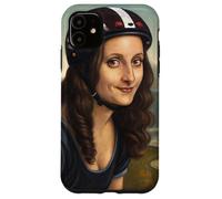 Mona Lisa Roller Derby Girl Féministe Sportif Vintage Art Coque pour iPhone 11