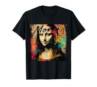 Mona Lisa Style Graffiti Style Urban Remix T-Shirt