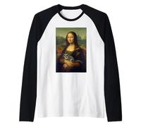 Mona Lisa Sugar Glider Funny Renaissance Art propriétaire d'animal de Compagnie Manche Raglan