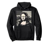 Mona Lisa T-Shirt Casque Basse Drôle Producteur De Musique Sweat à Capuche
