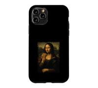 Mona Lisa Tenant Taco Funny Meme Coque pour iPhone 11 Pro
