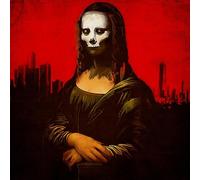 Mona Lisa Vinyle Noir Et Rouge