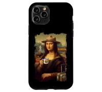 Mona Lisa Yellowstone Aventure Vacances Amérique Voyage USA Coque pour iPhone 11 Pro