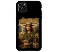 Mona Lisa Yellowstone Aventure Vacances Amérique Voyage USA Coque pour iPhone 11 Pro Max
