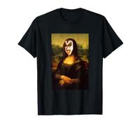 Mona Tongue Lisa Rockn roll Heavy Metal Rock T-Shirt
