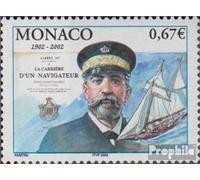 Monaco 2591 (complète.Edition.) Neuf avec Gomme Originale ** MNH 2002 Prince Albert I. (Timbres pour Les collectionneurs) Navigation/navires