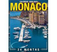 Monaco Calendar 2026 - 2027: Monthly Organizer 2026 to 2027 with Durable Sheets US Holidays and a Nature Inspired Design for Beloved Fans
