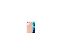 Monaco - Coque de protection pour téléphone portable - bouton-pression - compatibilité avec MagSafe - 100 % de plastique recyclé - sable rose - pour