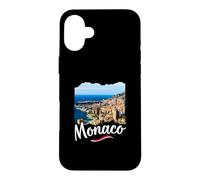 Monaco Souvenir/Monaco Coque pour iPhone 16 Plus