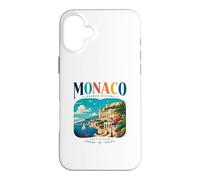 Monaco Souvenir/Monaco Coque pour iPhone 16 Plus