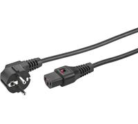 Monacor AAC-500IEC appareils IEC Câble d'alimentation direct 5.00 m noir