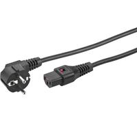 Monacor AAC-500IEC appareils IEC Câble d'alimentation direct 5.00 m noir